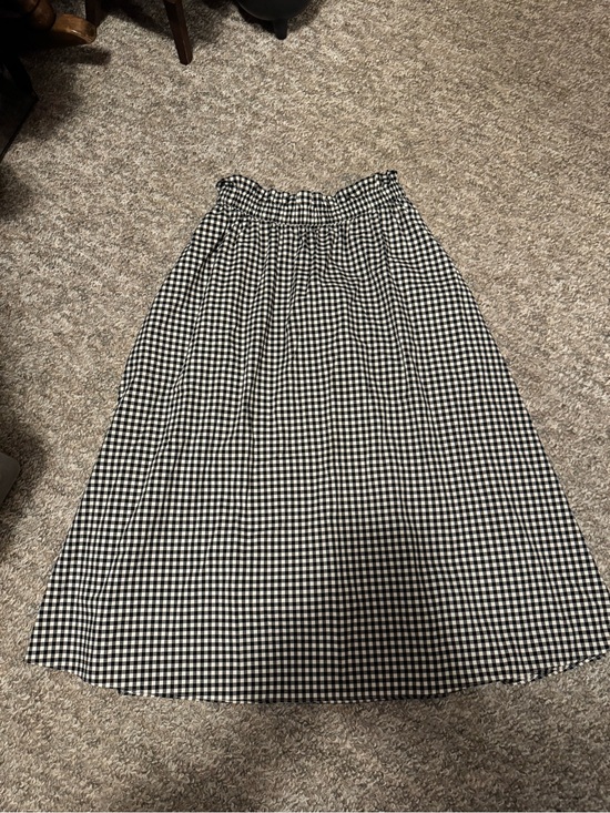 kate spade Dresses & Skirts - kate spade Black and White Gingham Midi Skirt